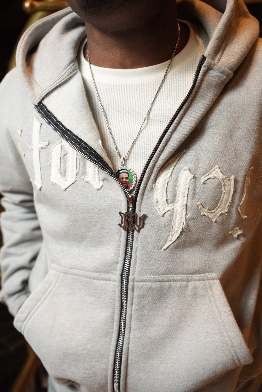 Rich Visitor Yagami Jacket Grey