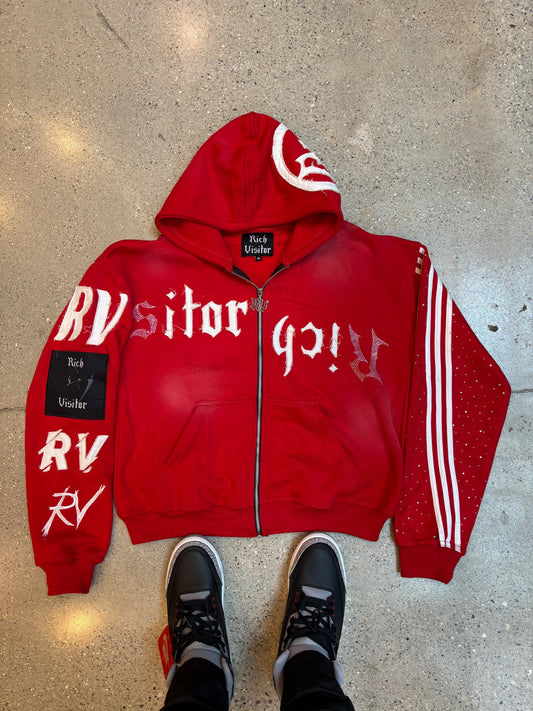 Red Full Jogging Set (Discounted)