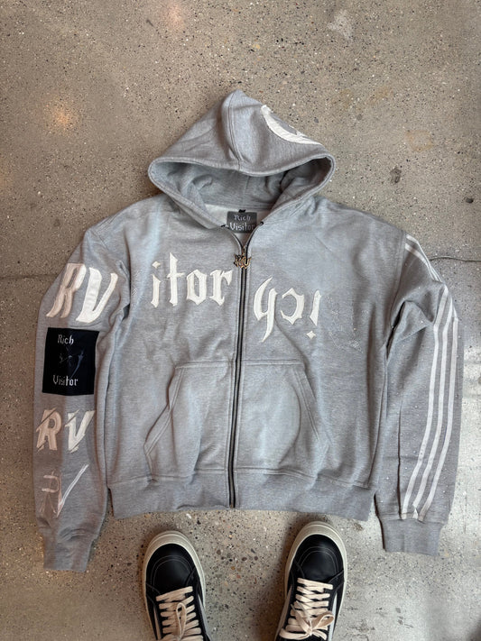 Grey Full Jogging Set (Discounted)