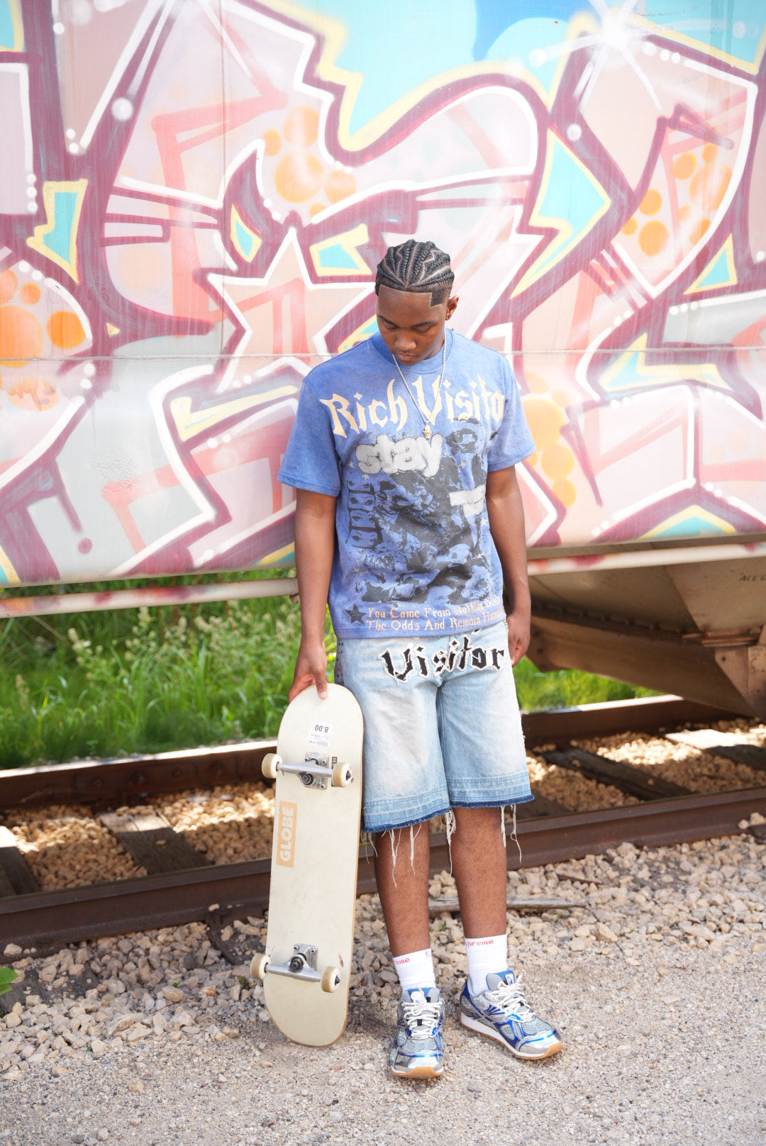 Rich Visitor Blue All Star Tee