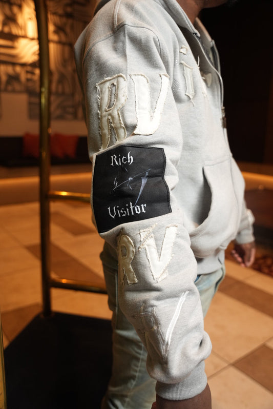 Rich Visitor Yagami Jacket Grey