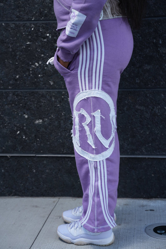 Rich Visitor Purple Sweatpants