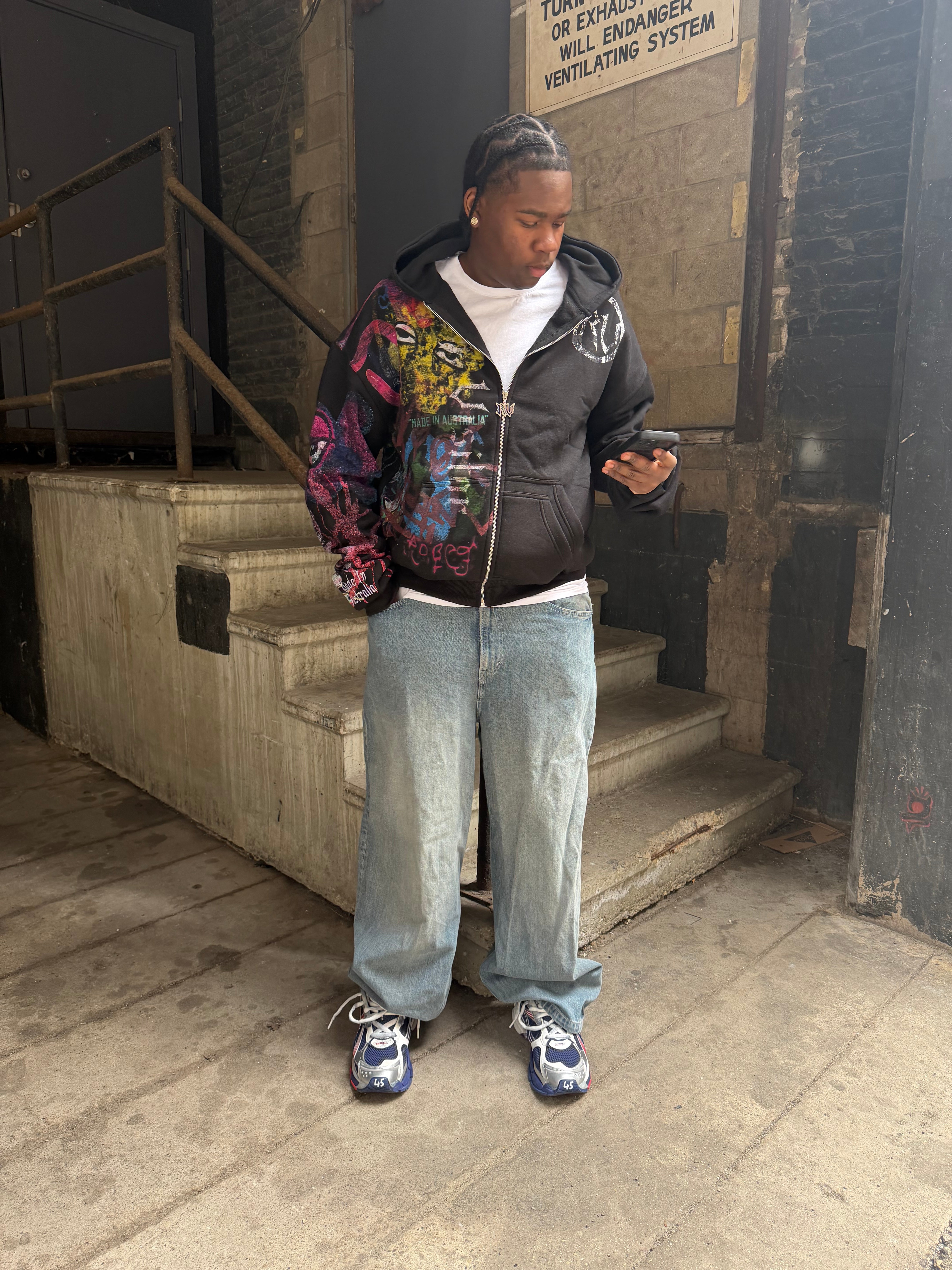 Rich Visitor Black Australian Jacket