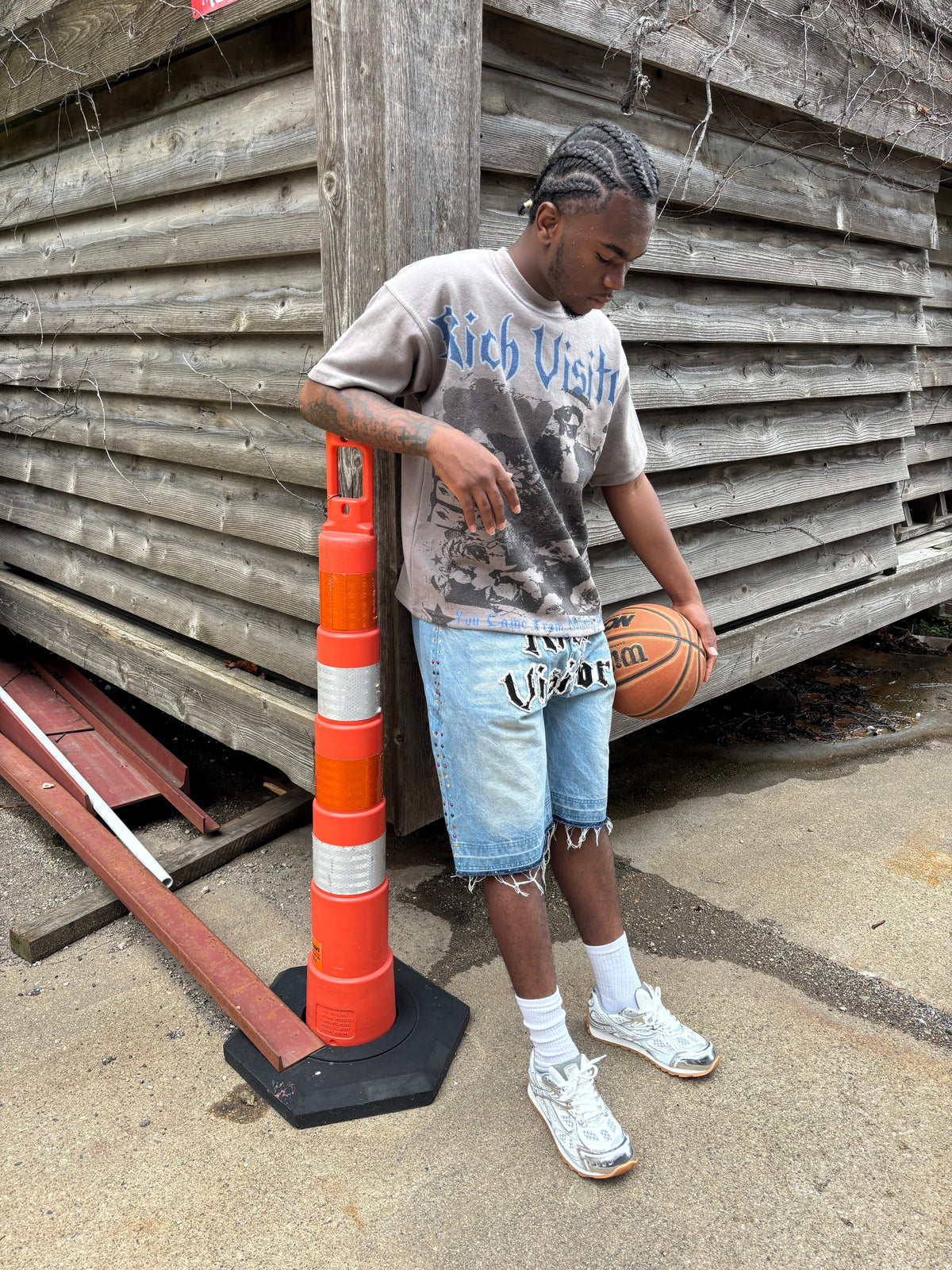 Rich Visitor Grey All Star Tee