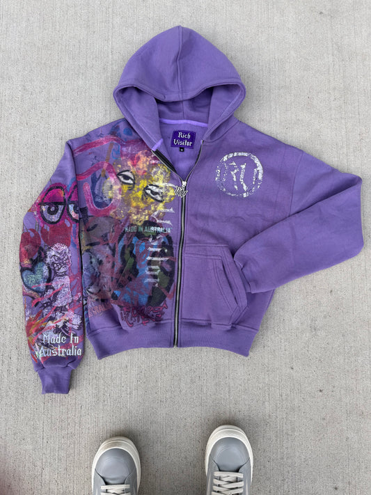 Rich Visitor Lavendar Australian Jacket