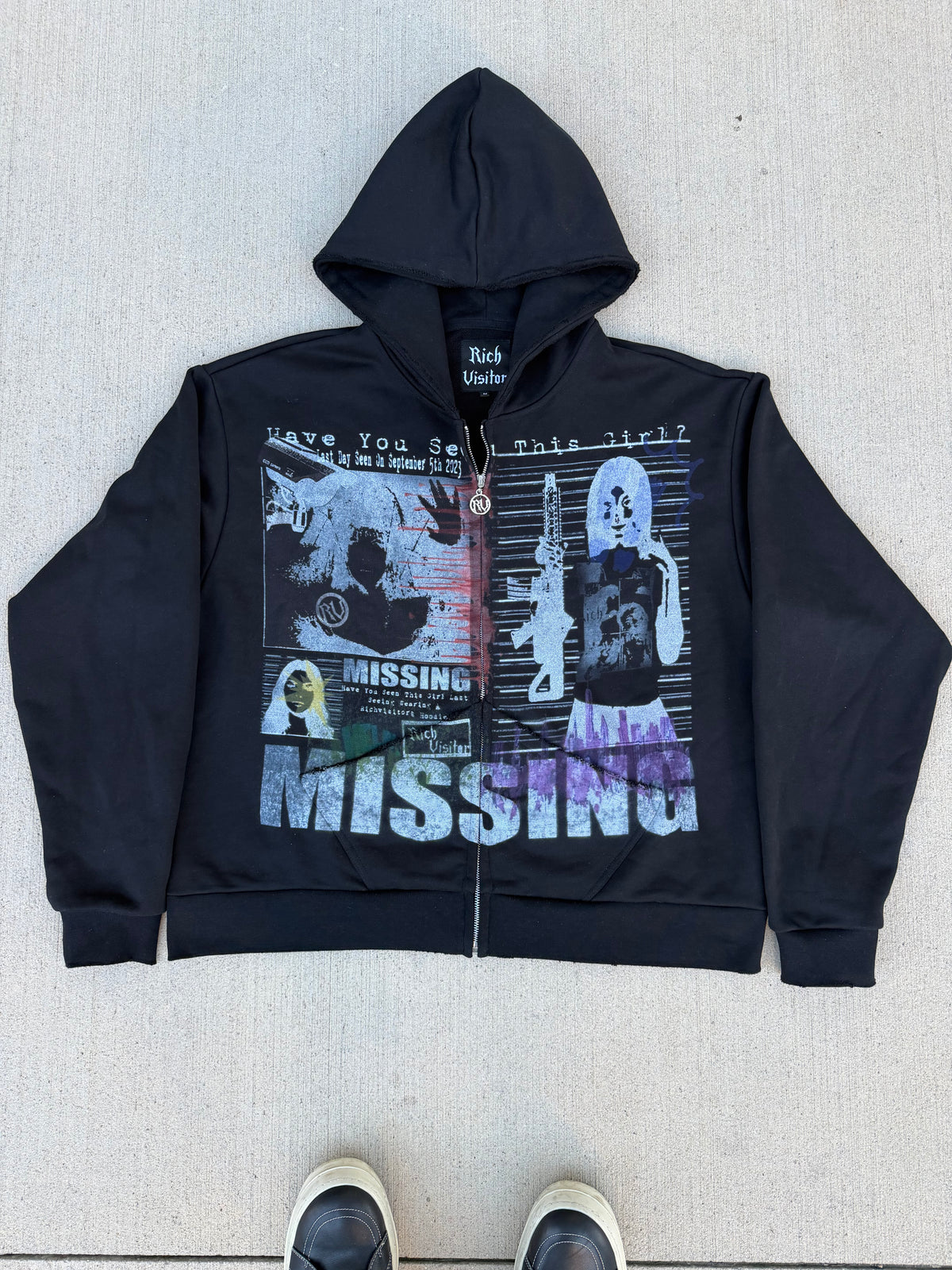Rich Visitor Black Zero Jacket