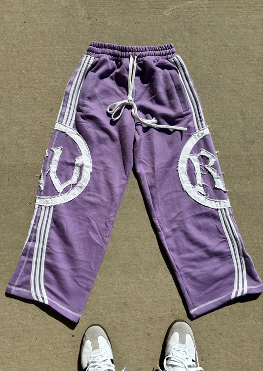 Rich Visitor Purple Sweatpants