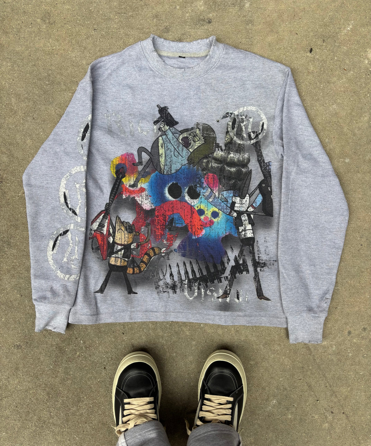 Rich Visitor “Memory Core” Thermal Light Grey