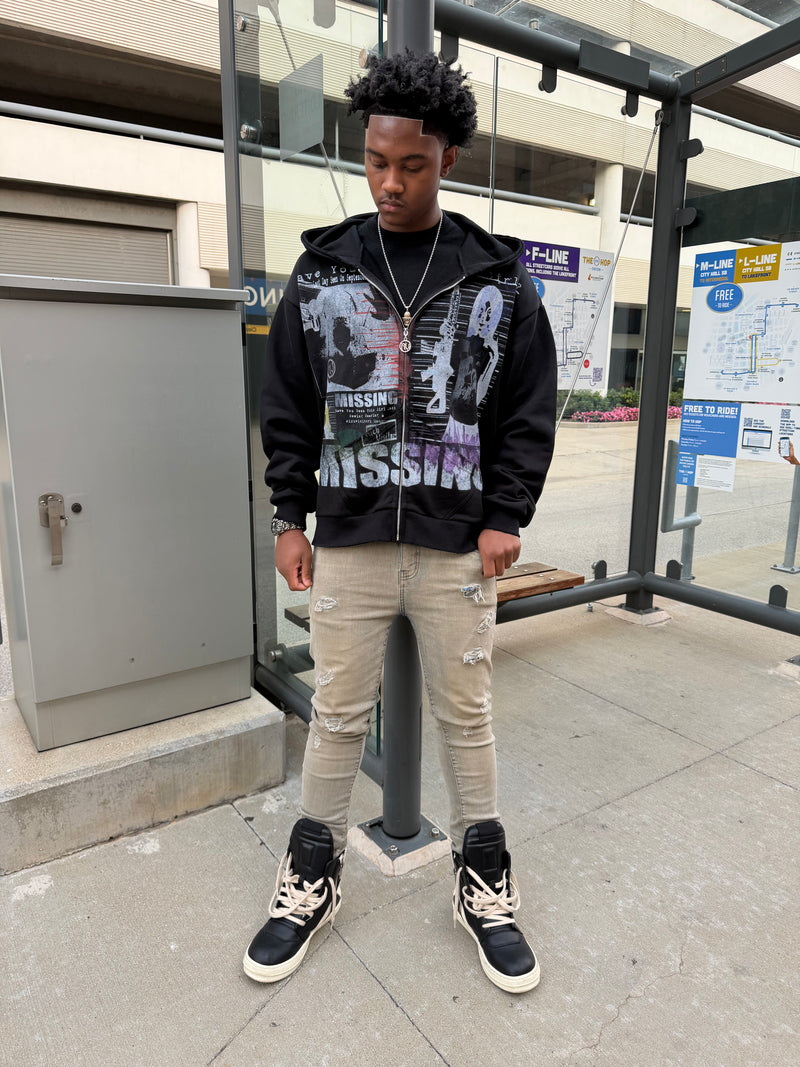 Rich Visitor Black Zero Jacket