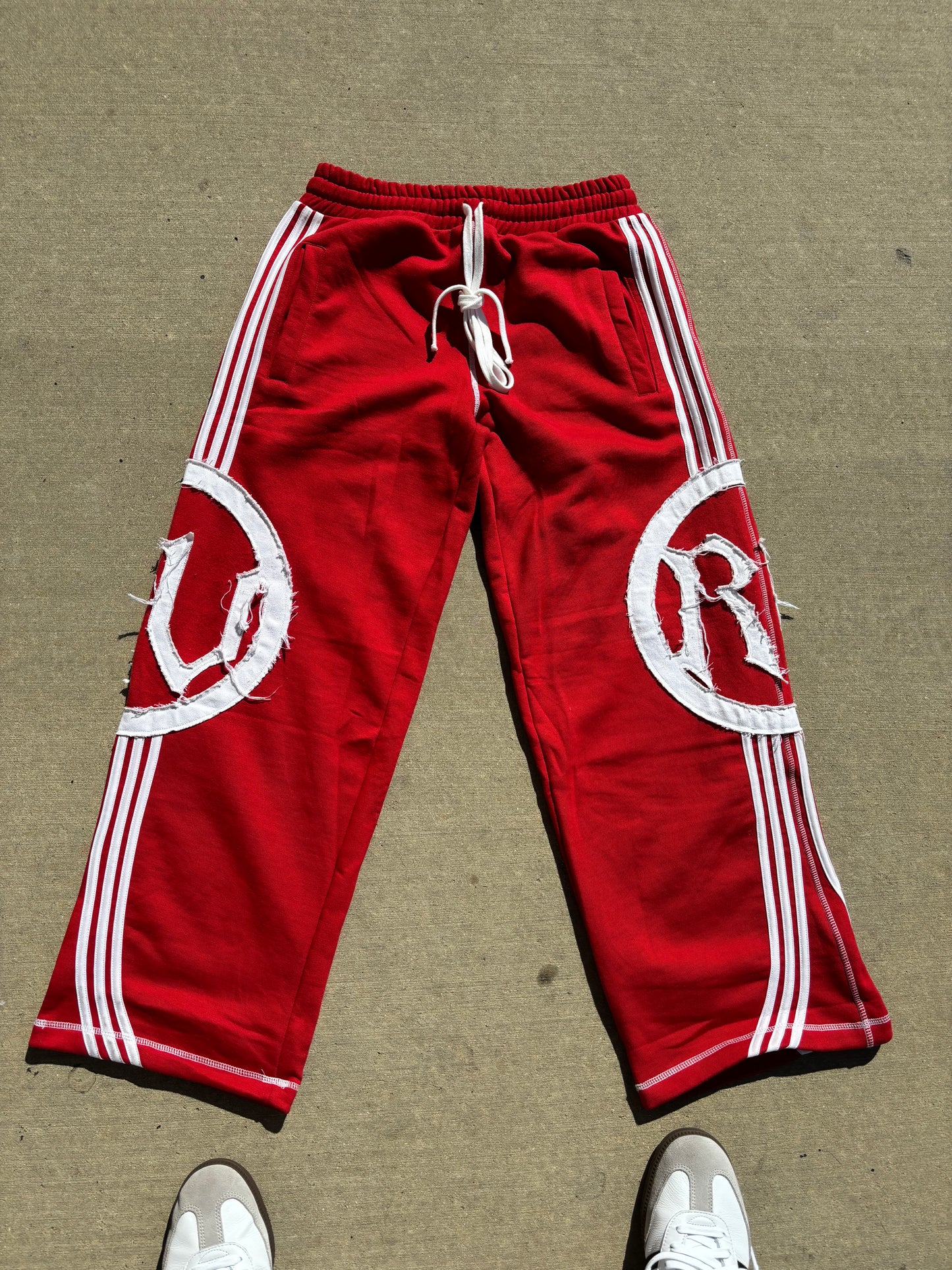 RV Full Jogging Suit Red