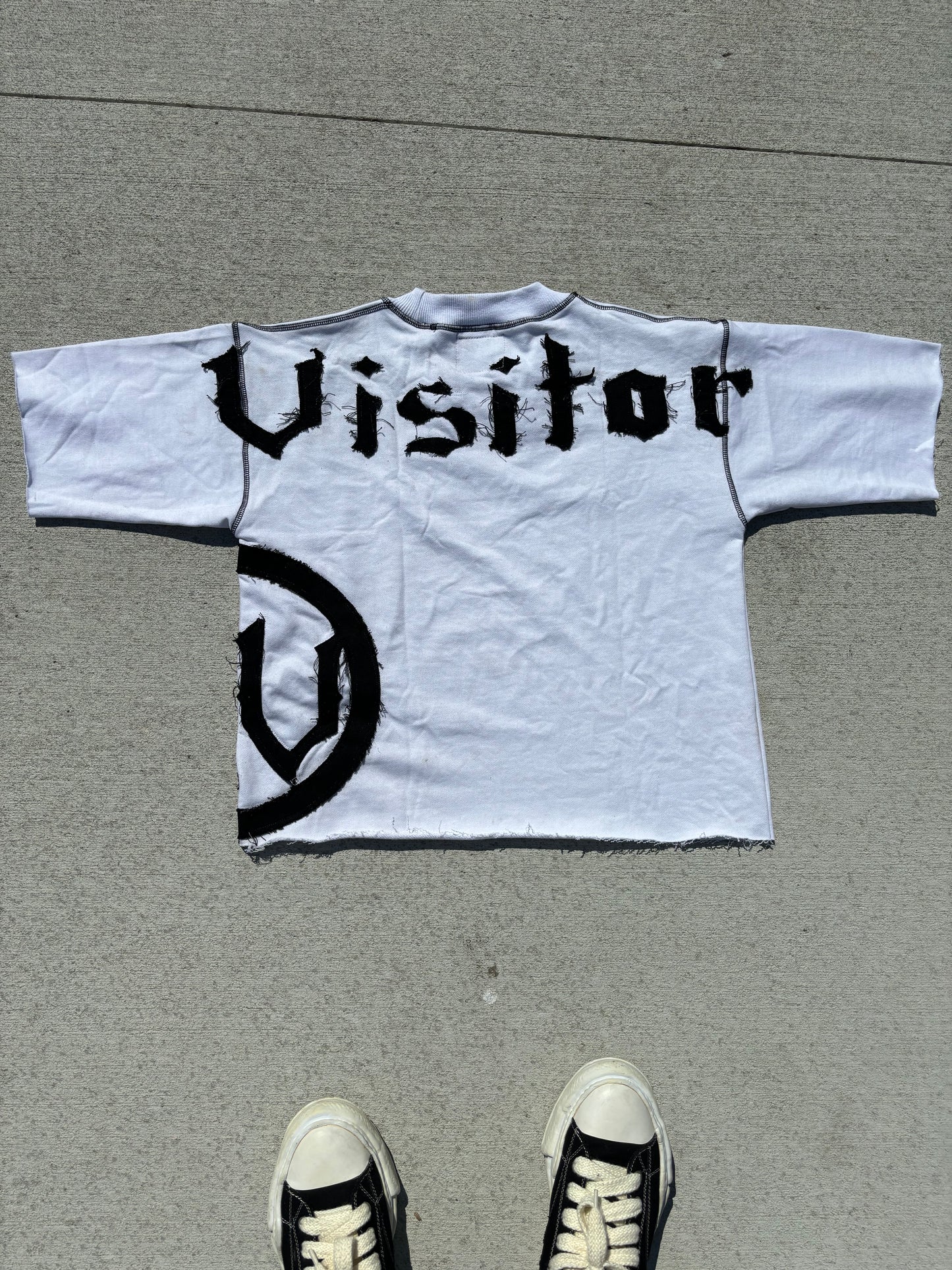 RV Cropped Tee “White”