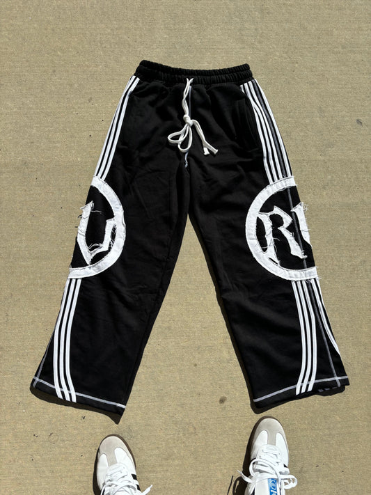 Rich Visitor Black Sweatpants