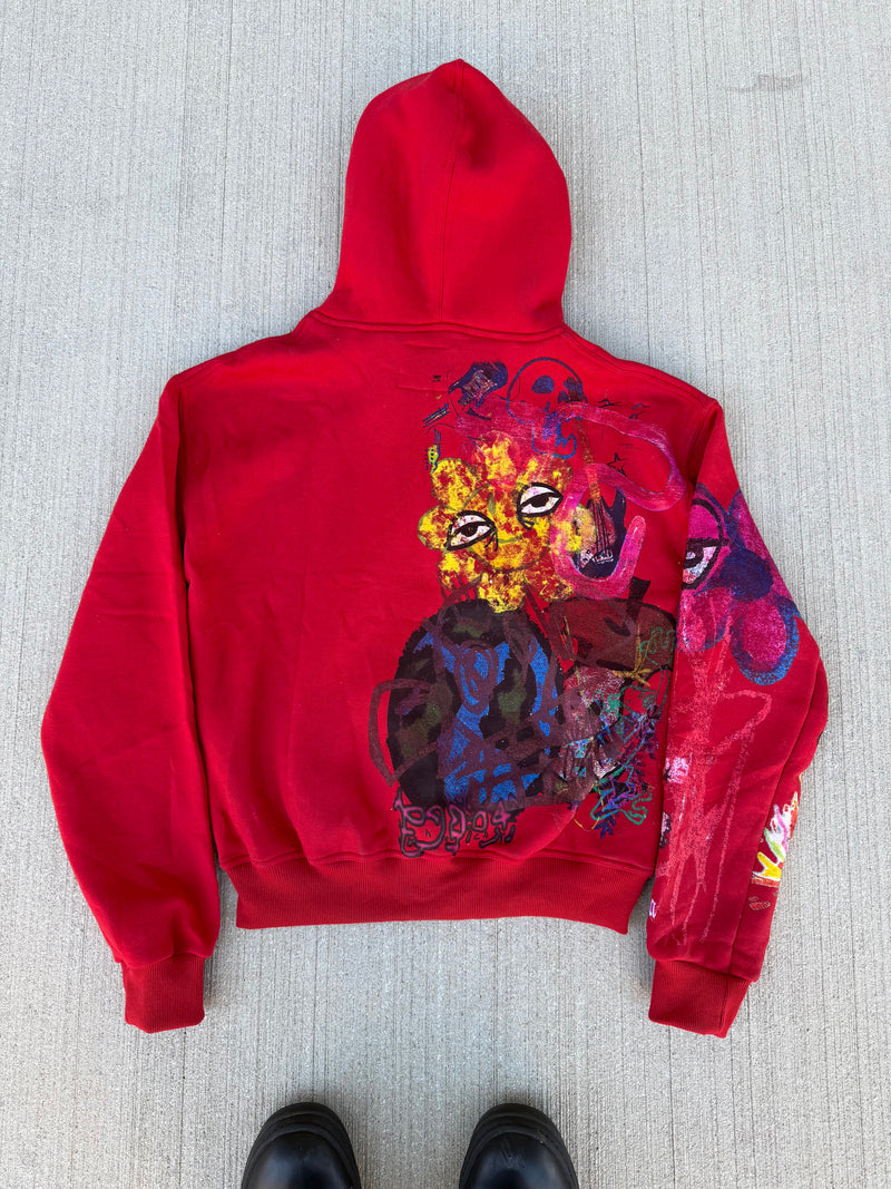 Rich Visitor Red Australian Jacket