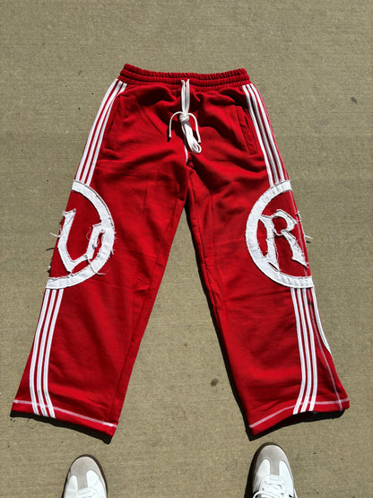 Rich Visitor Red Sweatpants