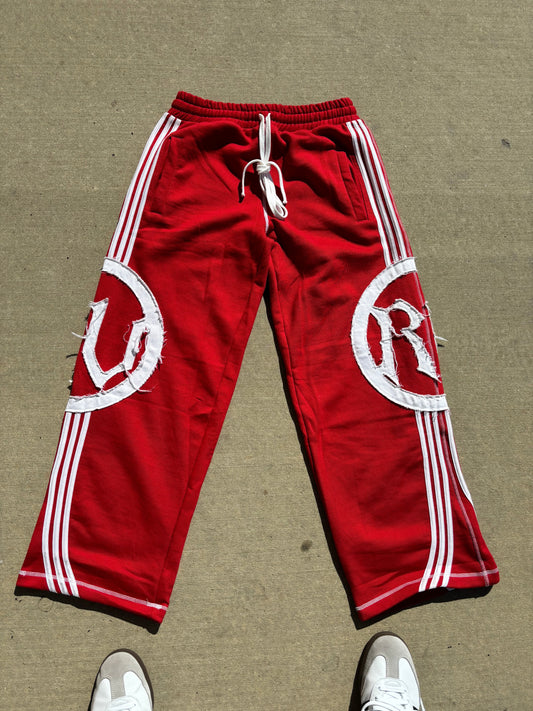 Rich Visitor Red Sweatpants