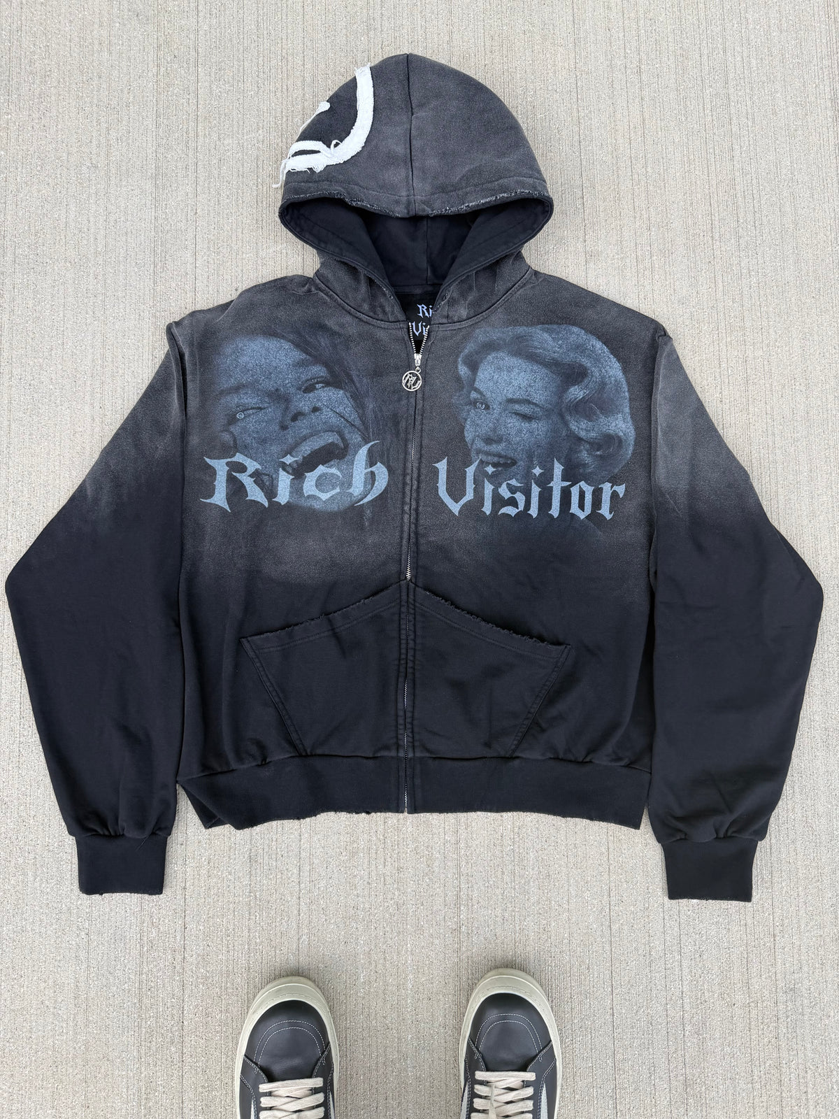 Rich Visitor Faded Memories Jacket Black