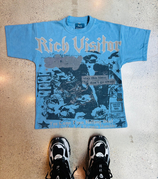 Rich Visitor Blue All Star Tee