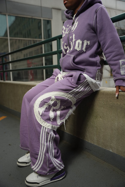 Rich Visitor Purple Sweatpants