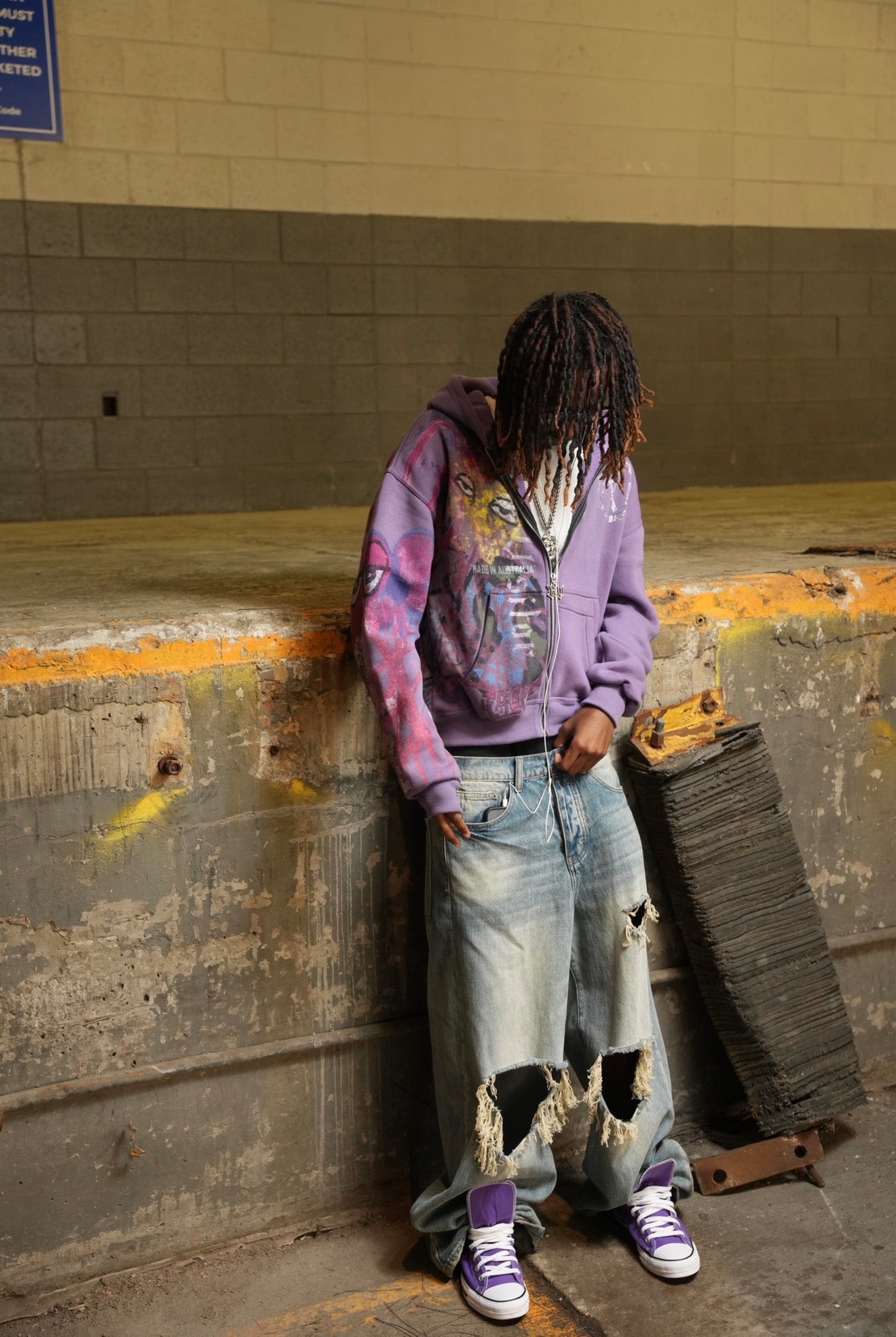 Rich Visitor Lavendar Australian Jacket